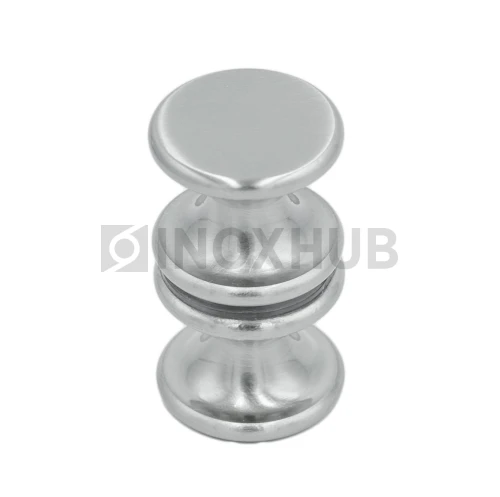 Кноб (691 SC), стекло 6.0-12.0 ммм, матовый хром