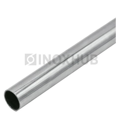 Труба круглая AISI 201, ASTM A554, Ø20.0×1.2×6000 мм, GRIT 600