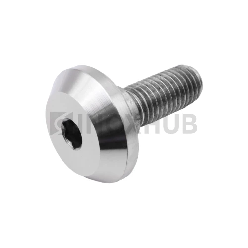 Винт М14, шаг Р=2 длина 50 мм, AISI 316, GRIT 320 Винт М14, шаг Р=2 длина 50 мм, AISI 316, GRIT 320