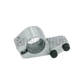 Комплект 2 шт. стопоров (840 R+840 L SSS) левый+правый, трек Ø25 мм, нерж. сталь матовая Комплект 2 шт. стопоров (840 R+840 L SSS) левый+правый, трек Ø25 мм, нерж. сталь матовая