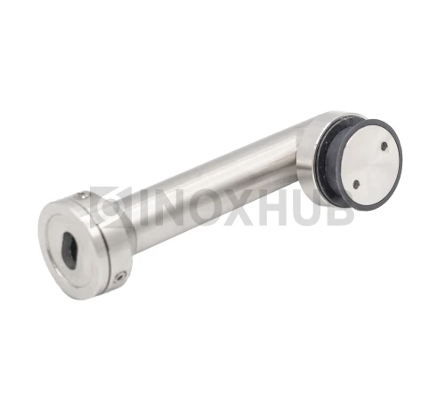 Крепление стекло-стена (205-103 SSS) под зенковку, AISI 304, нерж. сталь матовая