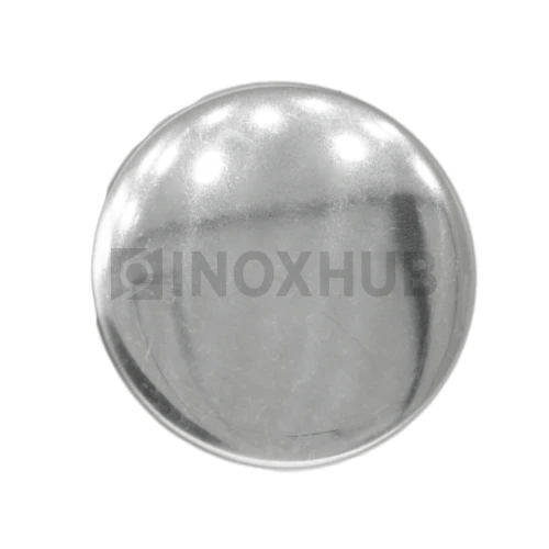 Заглушка штамп. под сварку, Ø38.1 мм, AISI 304, GRIT 600 Заглушка штамп. под сварку, Ø38.1 мм, AISI 304, GRIT 600