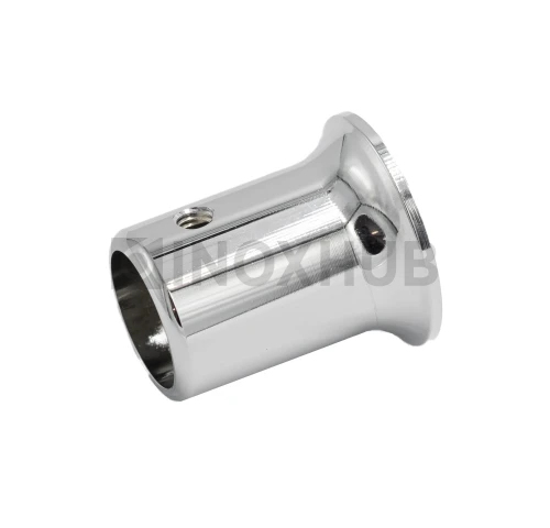 Держатель штанги (907 PC) к стене, штанга Ø19 мм, полированный хром