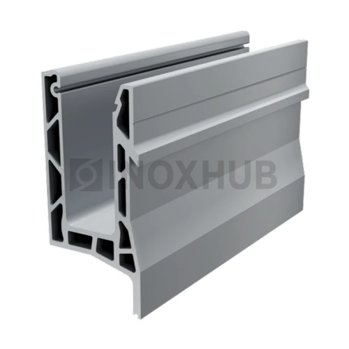 Профиль 133 БАЗА комплект для бокового крепления, 6000 мм, Анодированный алюминий