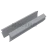 Уплотнитель для П швеллер 22 и П швеллер 24, стекло 8.0 мм, серый Уплотнитель для П швеллер 22 и П швеллер 24, стекло 8.0 мм, серый
