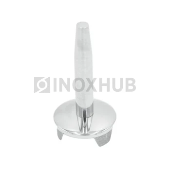 Наконечник штырь сварной облегченный, Ø42.4 мм, AISI 304, GRIT 600