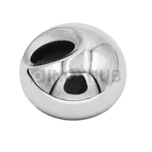 Соединение поручня со стойкой под 30°, Ø50.8 мм, AISI 316, GRIT 600