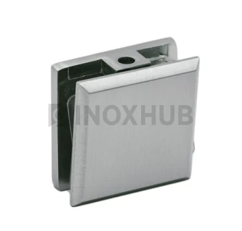 Коннектор (721 SC) стекло-стена, 1 отверстие, матовый хром