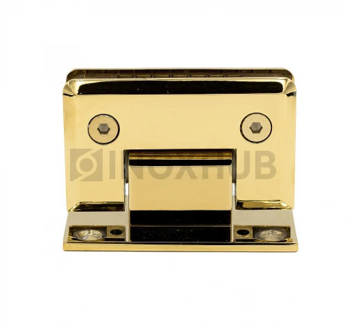 Петля (301 Gold) стена-стекло двустороннее крепление, под Золото