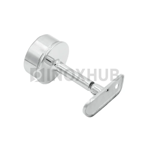 Наконечник штырь с ложементом (Ø50.8) регулируемый, Ø50.8×1.5 мм, AISI 304, GRIT 600