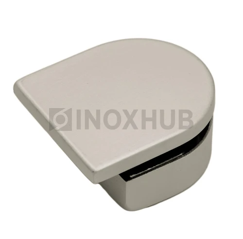 Ответная часть (86-3 SSS) на стекло, нерж. сталь матовая Ответная часть (86-3 SSS) на стекло, нерж. сталь матовая