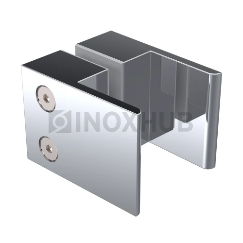 Кноб (972 PC), стекло 6.0-12.0 мм, полированный хром