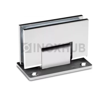 Петля (301 PSS) стена-стекло (без фаски) двустороннее крепление, нерж. сталь полированная Петля (301 PSS) стена-стекло (без фаски) двустороннее крепление, нерж. сталь полированная