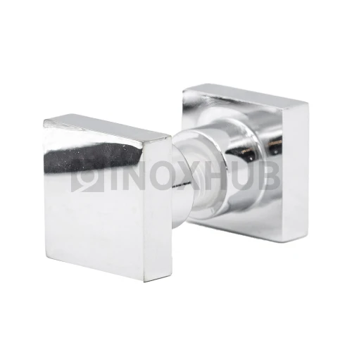 Кноб квадратный (684 PC), стекло 6.0-12.0 мм, полированный Кноб квадратный (684 PC), стекло 6.0-12.0 мм, полированный