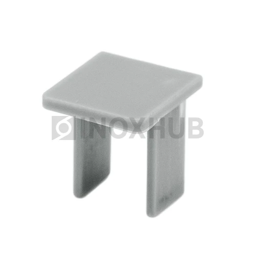 Заглушка для П швеллер 22, пластик серый Заглушка для П швеллер 22, пластик серый