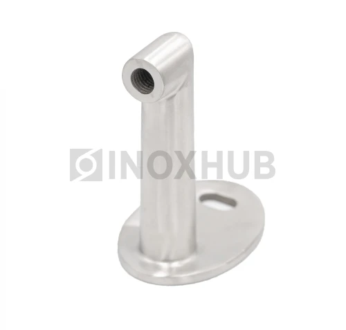 Крепление рутеля к стене вертикальное, AISI 316, GRIT 320