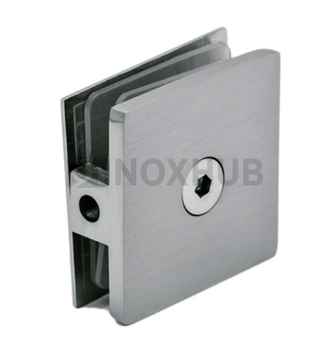 Коннектор (721 SC) стекло-стена, 1 отверстие, матовый хром