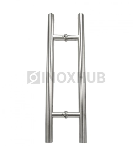 Ручка (633-450-25 SSS) 25×275×450 мм, стекло 8-12 мм, нерж. сталь матовая Ручка (633-450-25 SSS) 25×275×450 мм, стекло 8-12 мм, нерж. сталь матовая