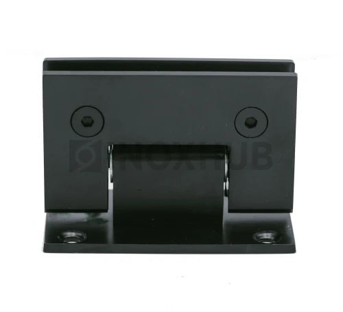 Петля (301 BLC) стена-стекло двустороннее крепление, нерж. сталь Черный мат