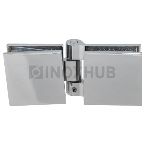 Коннектор (725 reg PC) стекло-стекло регулируемый, полированный хром