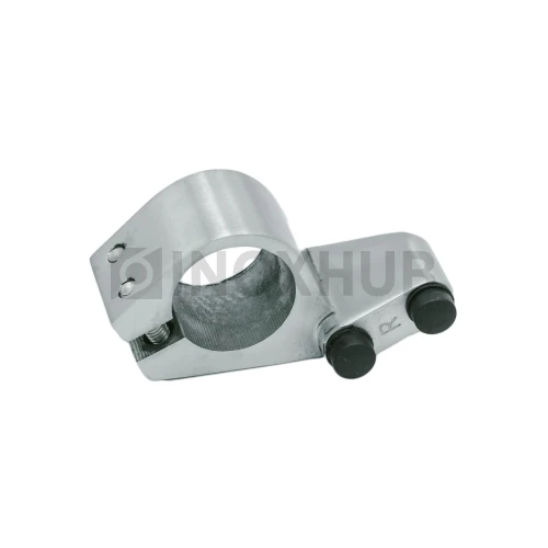 Комплект 2 шт. стопоров (840 R+840 L SSS) левый+правый, трек Ø25 мм, нерж. сталь матовая