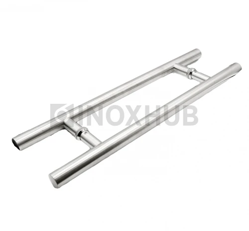 Ручка (633-450-25 SSS) 25×275×450 мм, стекло 8-12 мм, нерж. сталь матовая Ручка (633-450-25 SSS) 25×275×450 мм, стекло 8-12 мм, нерж. сталь матовая