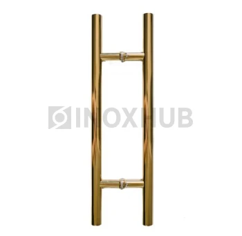 Ручка (633-450 Gold) 25×275×450 мм, стекло 8-12 мм, под Золото