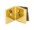 Коннектор L-обр. (722 Gold) стекло-стена, под Золото Коннектор L-обр. (722 Gold) стекло-стена, под Золото