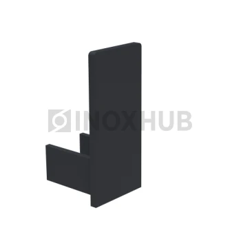 Заглушка для П швеллер 24, пластик черный