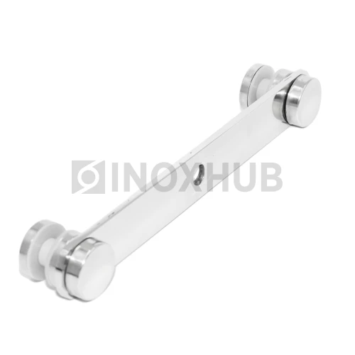 Стеклодержатель пластина двойной, стекло 6.0-18.0 мм, AISI 316, GRIT 600