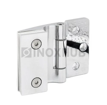 Петля (513 PC) стена-стекло, открывание наружу, полированный хром