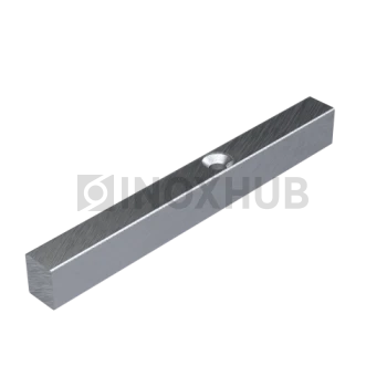 Профиль крепления магнита на стену (717-2200 AL), L=2200, Анодированный алюминий Профиль крепления магнита на стену (717-2200 AL), L=2200, Анодированный алюминий