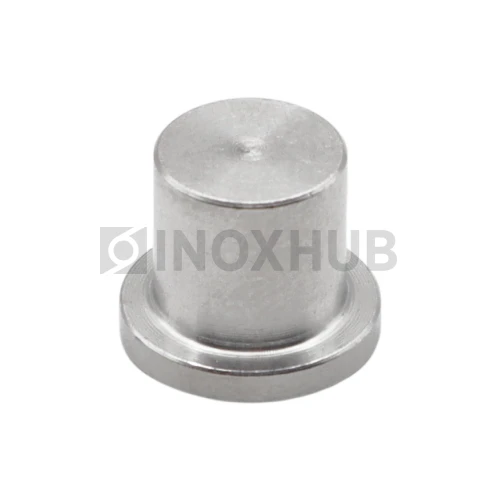 Заглушка литая плоская, Ø12.0 мм, AISI 304, GRIT 600