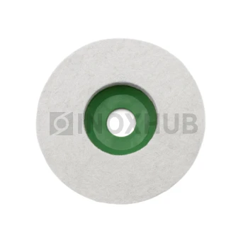 Войлок очищенный (белый), для тонкой полировки, Ø100х8х16 мм