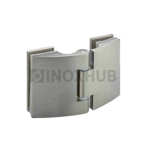 Петля (512 SC) стекло-стекло, открывание наружу, матовый хром Петля (512 SC) стекло-стекло, открывание наружу, матовый хром