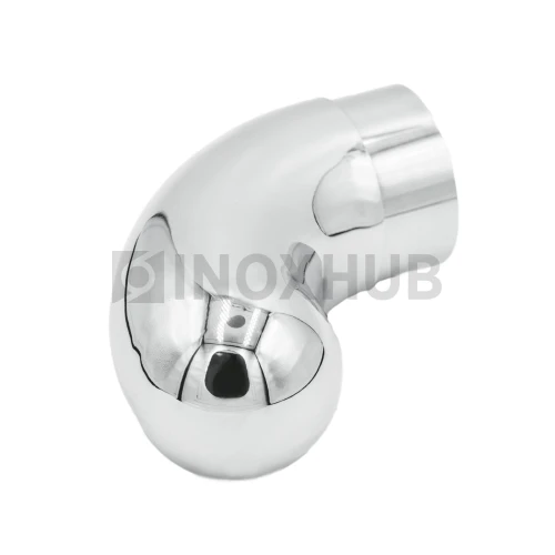 Отвод оконечный капля, Ø50.8×1.5 мм, AISI 304, GRIT 600