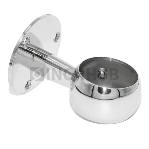 Пристенное крепление "кольцо" Ø50.8 мм, AISI 304, GRIT 600