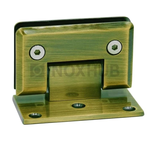 Петля (305 Bronze) стена-стекло одностороннее крепление, под Бронзу