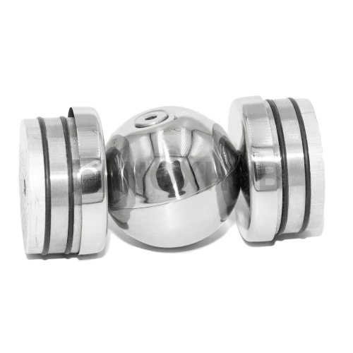 Поворот шаровой регулируемый внутренний, Ø50.8×1.5 мм, AISI 304, GRIT 600 Поворот шаровой регулируемый внутренний, Ø50.8×1.5 мм, AISI 304, GRIT 600