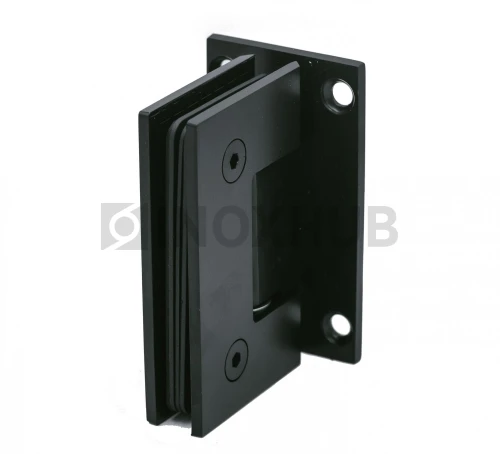 Петля (301 BLC) стена-стекло двустороннее крепление, нерж. сталь Черный мат