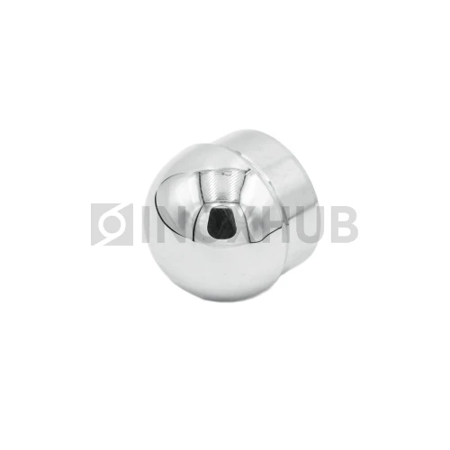 Заглушка сферическая со вставкой, Ø38.1 мм, AISI 304, GRIT 600