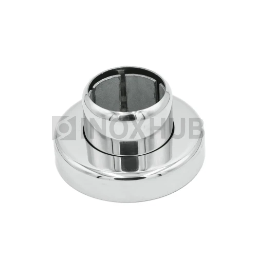 Фланец цанговый cборный, Ø42.4 мм, AISI 304, GRIT 600