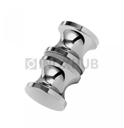 Кноб (691 PC), стекло 6.0-12.0 мм, полированный хром Кноб (691 PC), стекло 6.0-12.0 мм, полированный хром