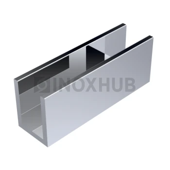 Профиль п-обр. (756-10-3000 al), 19×14 мм L=3000, стекло 10.0 мм, полированный алюминий Профиль п-обр. (756-10-3000 al), 19×14 мм L=3000, стекло 10.0 мм, полированный алюминий