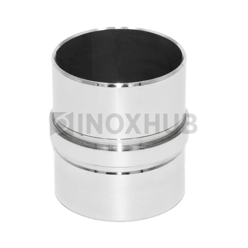 Соединительная муфта внутренняя, Ø50.8×1.5 мм, AISI 304, GRIT 600