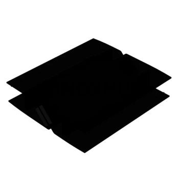 Профиль (210-8 BLC) магнит 90º/180º, L=2200 (1компл/2 шт), стекло 8.0 мм, ПВХ Черный мат
