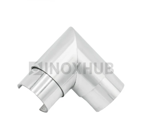 Отвод для поручня с пазом, Ø42.4 мм, AISI 304, GRIT 320