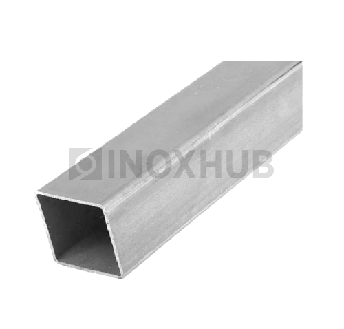 Профильная труба AISI 430, 25×25×1.0×6000 мм, GRIT 320