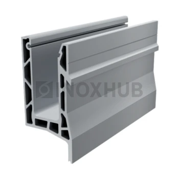 Профиль 133 БАЗА комплект для бокового крепления, 6000 мм, Анодированный алюминий