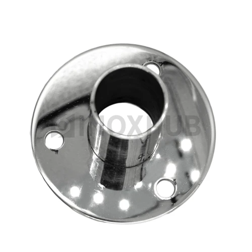 Треханкерная закладная для крепления стойки Ø38.1 мм, AISI 201, GRIT 600 Треханкерная закладная для крепления стойки Ø38.1 мм, AISI 201, GRIT 600